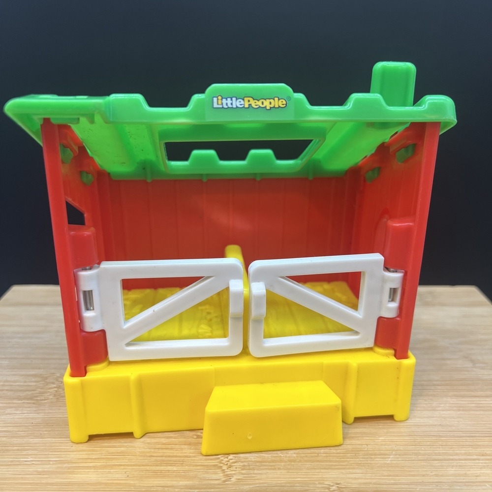 Fisher Price Little People Red Chicken Hen Coop Barn Farm Nest Replacement